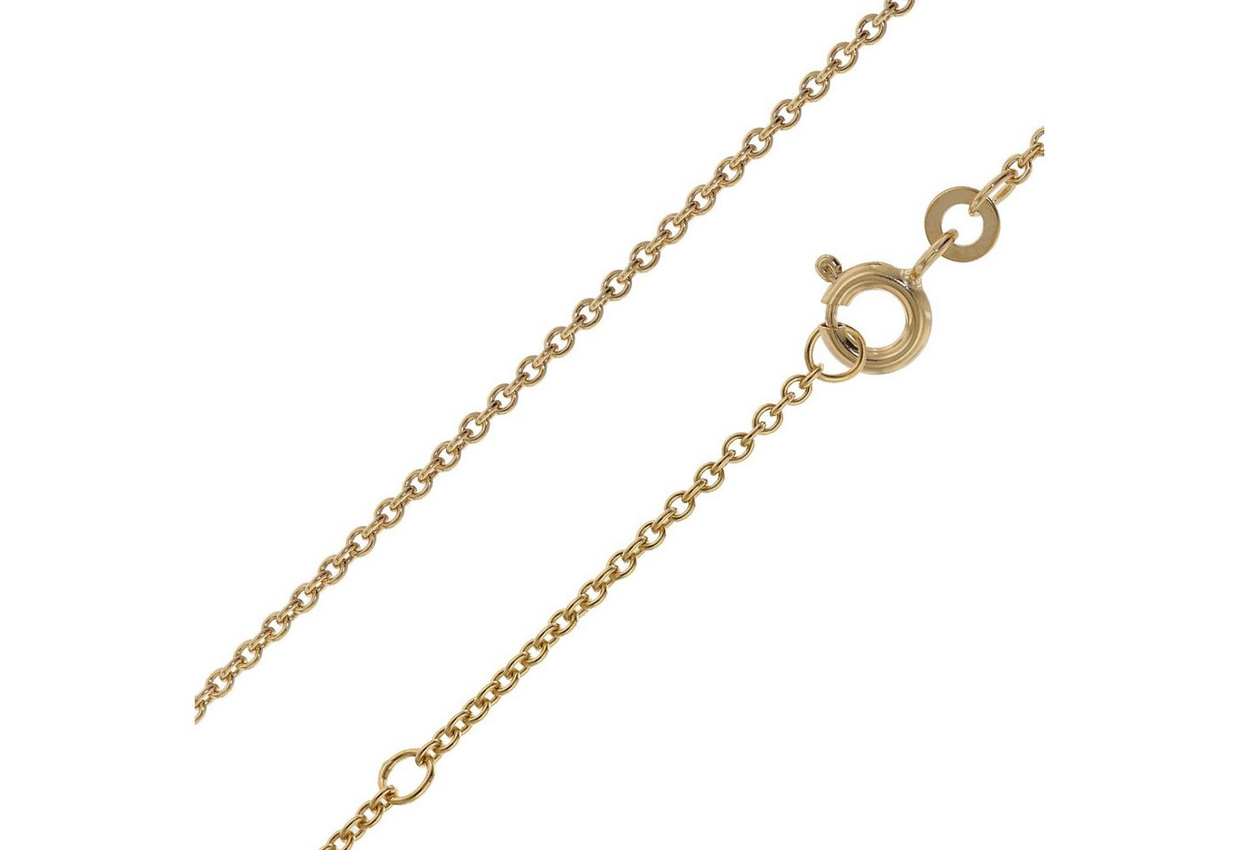 trendor Kette ohne Anhänger für Anhänger 333 Gold Rundanker 1,5 mm Länge 45/42 cm trendor Kette ohne Anhänger für Anhänger 333 Gold Rundanker 1,5 mm Länge 45/42 cm von trendor