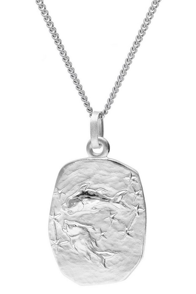 trendor Panzerkette Sternzeichen Fische Silber 925 trendor Panzerkette Sternzeichen Fische Silber 925 von trendor