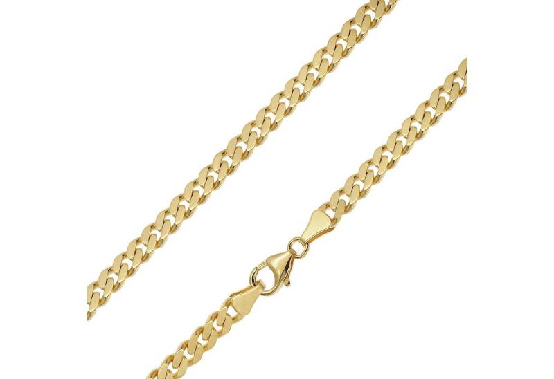 trendor Panzerkette für 925 Silber Vergoldet 5,4 mm von trendor