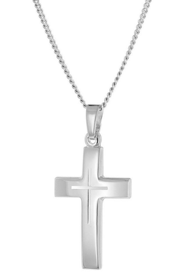 trendor Panzerkette mit -Anhänger für und Jugend 925 Silber von trendor