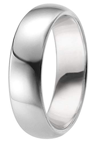 trendor Silber Freundschaftsring für Damen und Herren Breite 6 mm dieser Ring ist eine wunderschöne Geschenkidee 65731-62 Ringgröße 62/19,7 von trendor