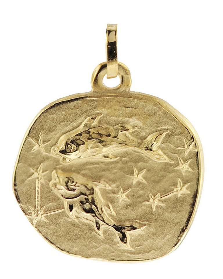 trendor Sternzeichenanhänger Sternzeichen- Fische 333 Gold 20 mm trendor Sternzeichenanhänger Sternzeichen- Fische 333 Gold 20 mm von trendor