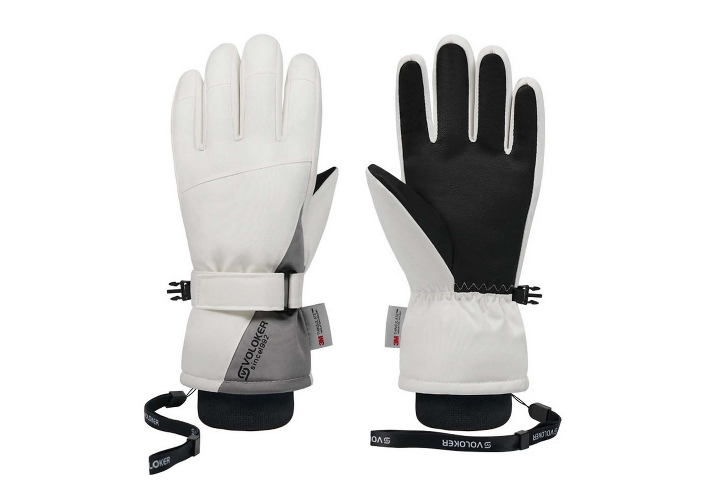 trends for living Fleecehandschuhe Warme fleecegefütterte Skihandschuhe Herbst und winddicht unisex Winterhandschuhe Fahrradhandschuhe Touchscreen-Handschuhe von trends for living