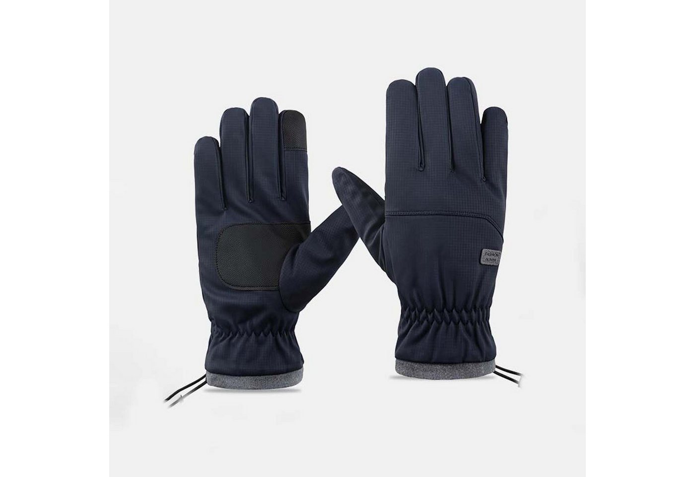 trends for living Fleecehandschuhe Winter Fahrradhandschuhe Warm Skihandschuhe wasserdichte Touchscreen Thermohandschuhe rutschfeste für Laufen, Fahren, Wandern, Skifahren von trends for living