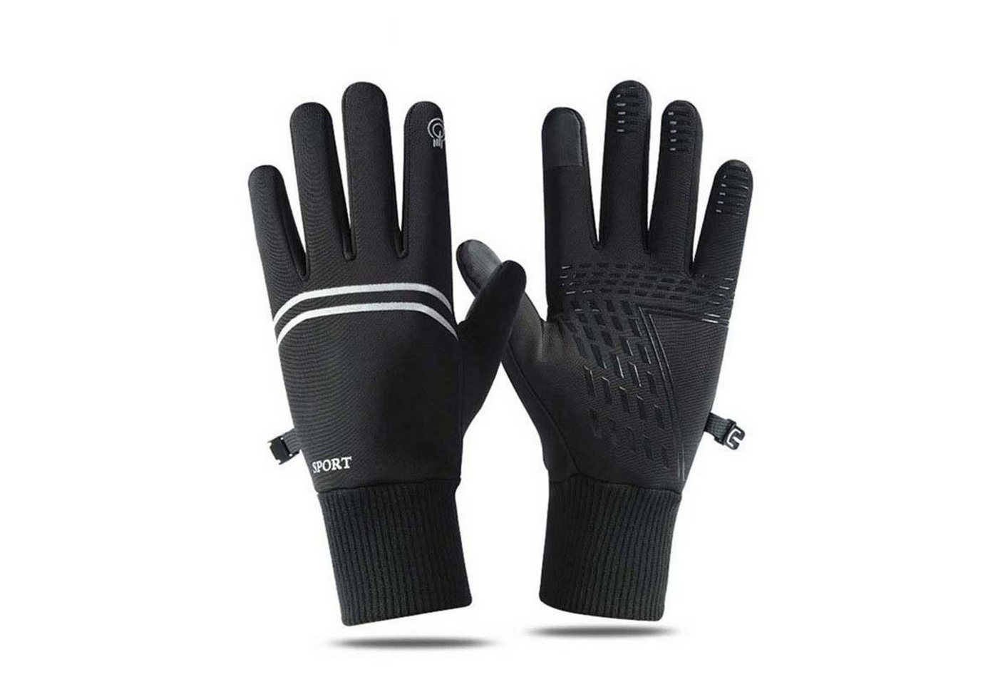 trends for living Fleecehandschuhe Winter Fleecehandschuhe Handschuhe touchscreen winddicht wasserdicht Winddicht regendicht kältebeständig wärmend empfindlicher Touchscreen von trends for living