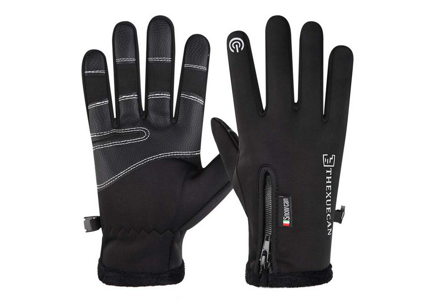 trends for living Fleecehandschuhe Winterwarme Handschuhe wind wasserdichte Handschuhe Outdoor-Handschuhe Radsport, fleecegefüttert, rutschfeste Touchscreen-Handschuhe von trends for living