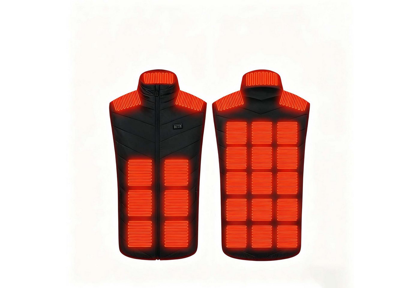 trends for living Funktionsweste Beheizbare Weste 26 Heizzonen 3 Einstellbare Wärmestufe Beheizte Weste Wasserdicht, warm, strapazierfähig, winddicht, antistatisch von trends for living