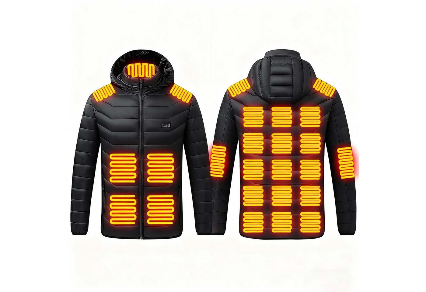 trends for living Funktionsweste Beheizbare Weste 26 Heizzonen 3 Einstellbare Wärmestufe Beheizte Weste Wasserdicht, warm, strapazierfähig, winddicht, antistatisch von trends for living