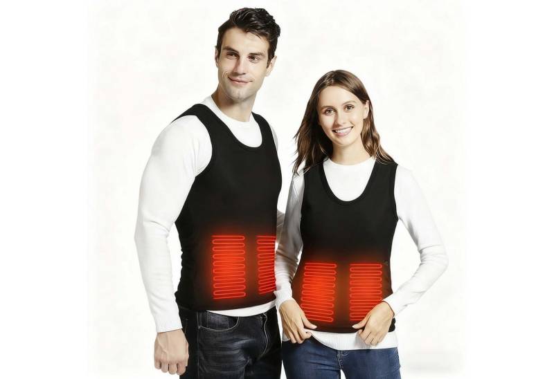trends for living Funktionsweste Beheizbare Weste 5-Zonen Heizung für Damen & Herren (ohne Powerbank) Fleecegefüttert von trends for living