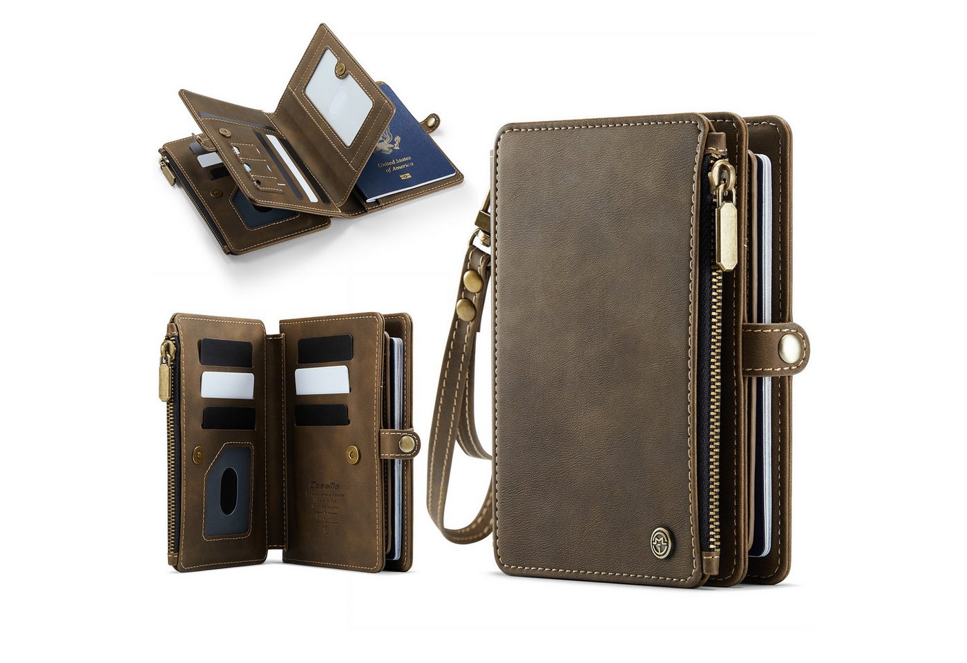 trends for living Geldbörse Wallet Zipper Kartenfach Rfid Schutz Geldbeutel Geldbörse Portmonee trends for living Geldbörse Wallet Zipper Kartenfach Rfid Schutz Geldbeutel Geldbörse Portmonee von trends for living