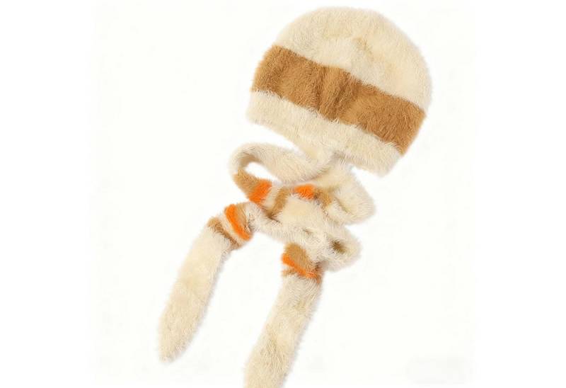 trends for living Strickmütze Winter Strickmütze, warme Halsabdeckung, Zehenkappe, Nackenschutzmütze von trends for living