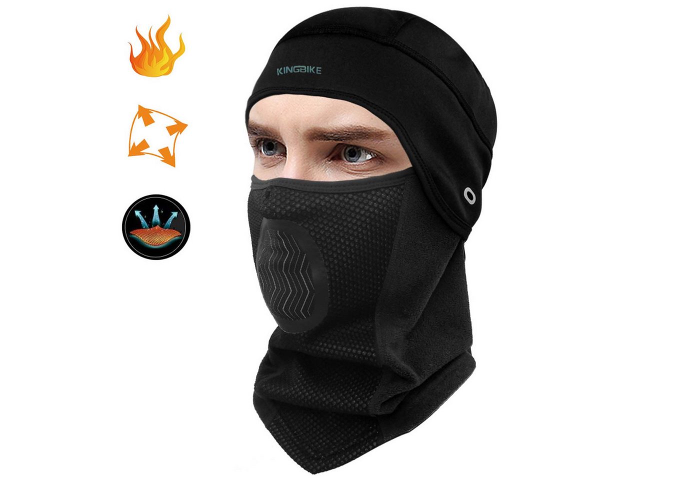 trends for living Sturmhaube Sturmhaube, Skimaske, warme Maske für kaltes Wetter, Winter, Skifahren von trends for living