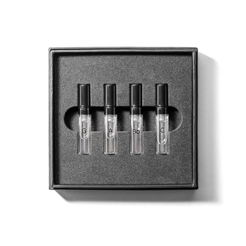 20 x GAMMON Black Notes Parfum Explorer-Set (4x2 ml) Herrenduft Parfum Duftset Probierset mit 20% Duftölanteil (20 x) von trends4cents