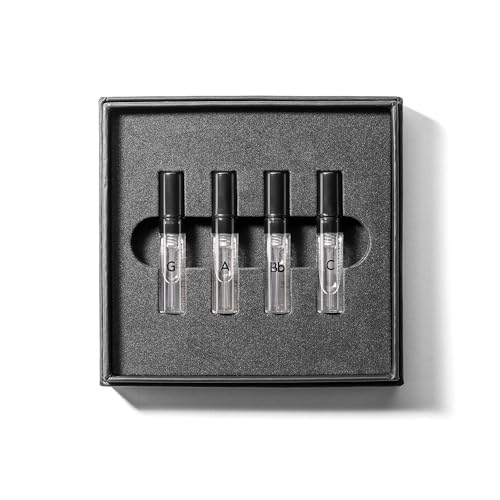 5 x GAMMON Black Notes Parfum Explorer-Set (4x2 ml) Herrenduft Parfum Duftset Probierset mit 20% Duftölanteil von trends4cents