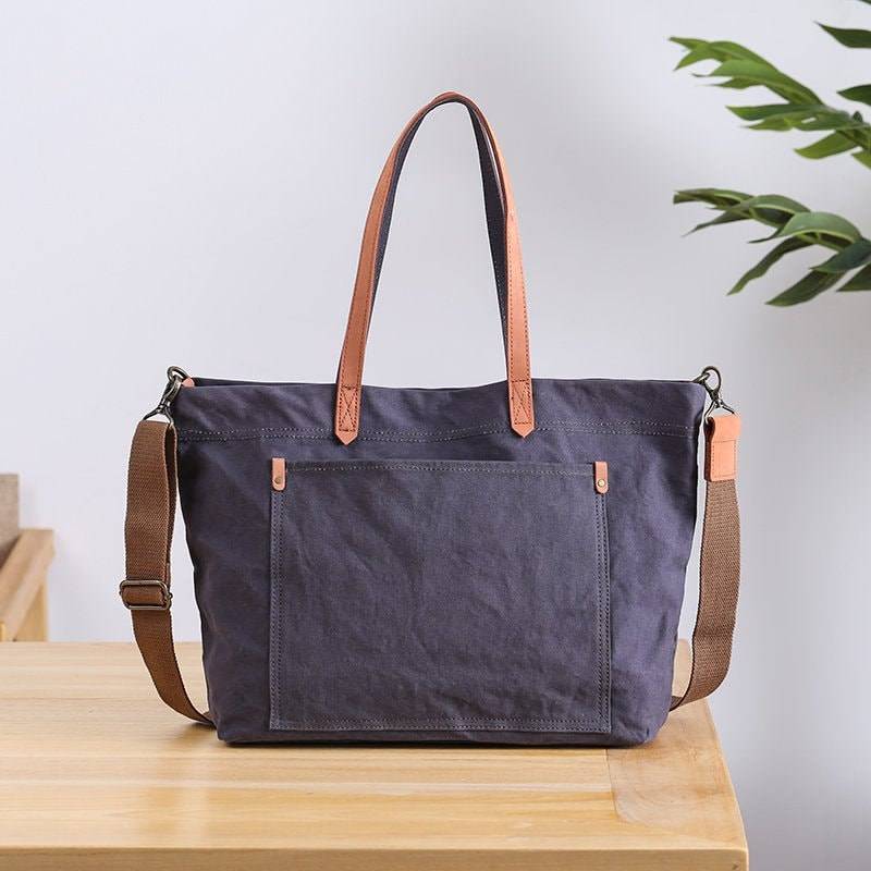 Handgefertigte Canvas Tragetasche, Umhängetasche, Tasche, Lässige Messenger Bag, Unisex Cross Body Tägliche Windeltasche von trendyhandmadestudio