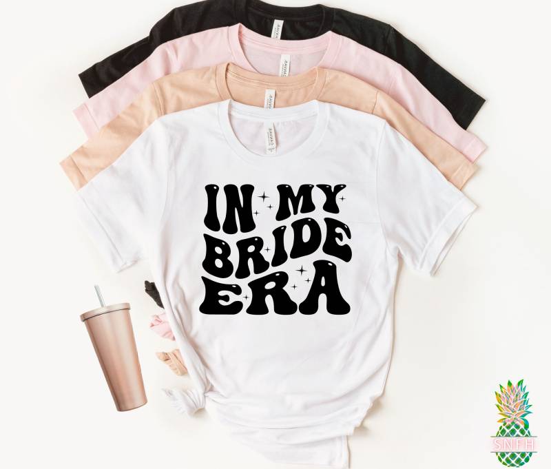 In Meiner Braut-Ära Dieses Lustige Ära-Shirt Ist Ein Tolles Geschenk Zur Brautparty von trendythreadsapparel