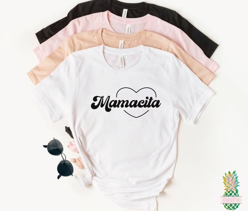 Mamacita Dieses Mama-Shirt Ist Ein Tolles Shirt Für Mamacitas Bueno Regalo Mama Die Braut von trendythreadsapparel
