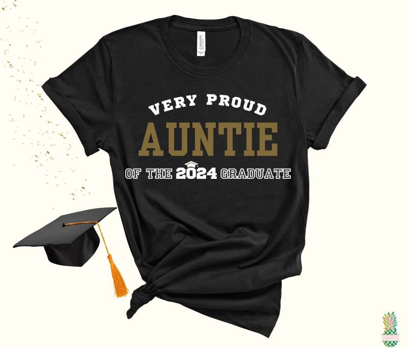 Sehr Stolze Tante Auf Die Bestandene 2024 Tolles Shirt Für Oder Zum Abschluss 2024 Shirt von trendythreadsapparel