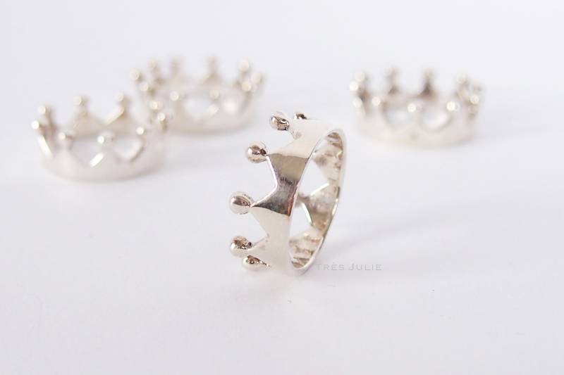 Kronenring, Schmal, Ring, Krone, 925Er Silber, Königstochter, Crown, Crownring, Daughter Of The King von tresjulieHamburg