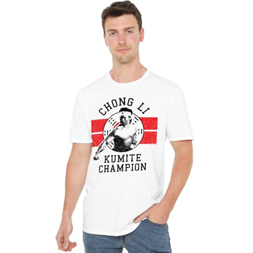 Trevco, inc. Unisex Bloodsport Chong Li, White T-Shirt, weiß, 5XL Trevco, inc. Unisex Bloodsport Chong Li, White T-Shirt, weiß, 5XL von trevco, inc.
