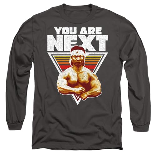 Trevco, inc. Unisex Bloodsport You Are Next Long Sleeve, Charcoal T-Shirt, anthrazit, XL Trevco, inc. Unisex Bloodsport You Are Next Long Sleeve, Charcoal T-Shirt, anthrazit, XL von trevco, inc.