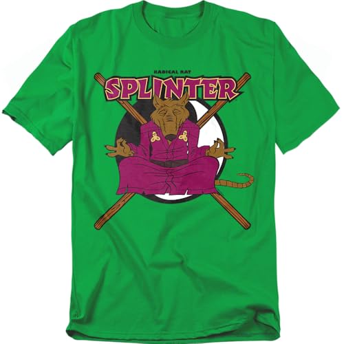 Trevco, inc. Unisex TMNT Radical Rat Splinter, Kelly Green T-Shirt, 3XL Trevco, inc. Unisex TMNT Radical Rat Splinter, Kelly Green T-Shirt, 3XL von trevco, inc.