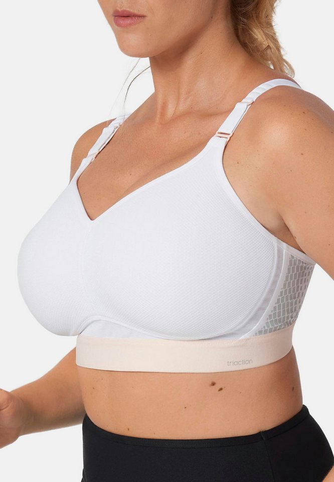 triaction by Triumph Sport-BH Hybrid Lite P (1-tlg) Sport-BH - Sorgt für maximalen Halt, Atmungsaktiv, Mit breiten Trägern von triaction by Triumph