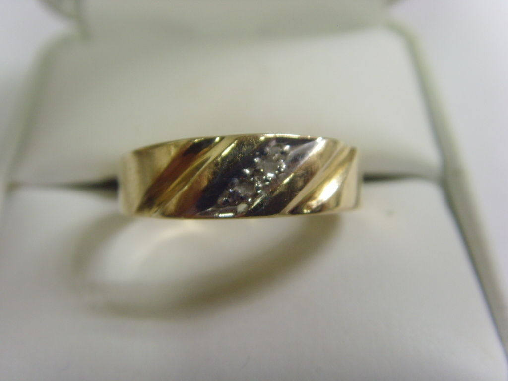14K Gold Mit Diamantierte Verlobungsring Vintage E1426 14K Gold Mit Diamantierte Verlobungsring Vintage E1426 von tribalbeadsandarts