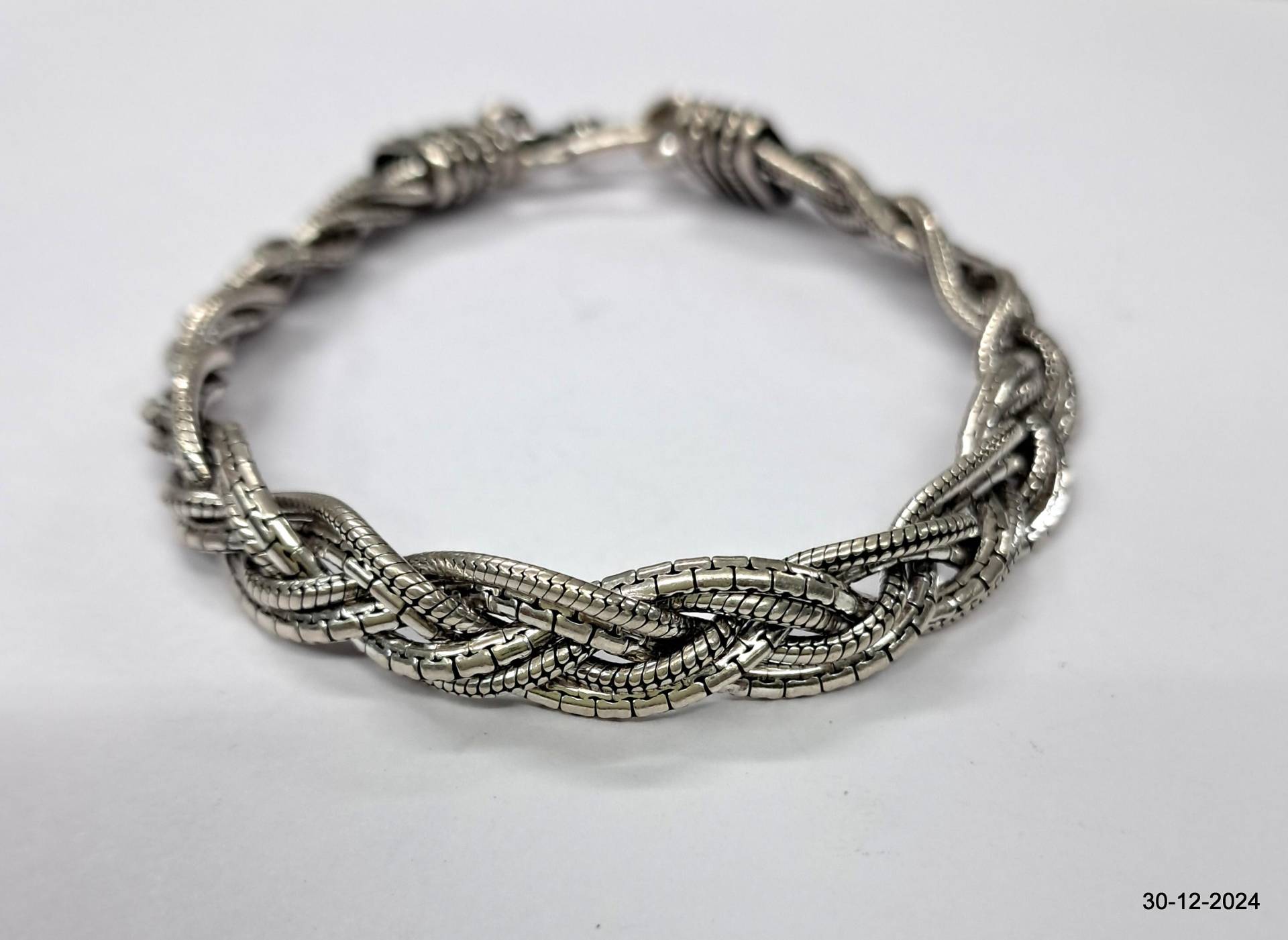 925 Sterling Silber Armband Armreif Kette Silberschmuck von tribalsilver99