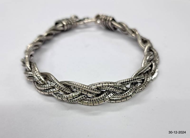 925 Sterling Silber Armband Armreif Kette Silberschmuck von tribalsilver99