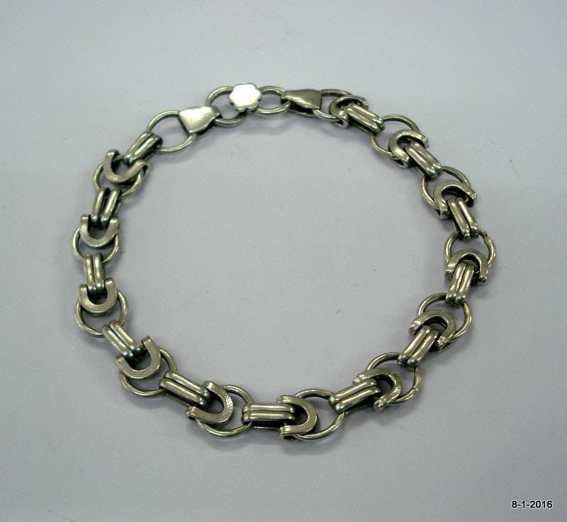 Alte Antike Alte Stammes-Silber Armband Manschette Traditionellen Schmuck Handgemacht von tribalsilver99