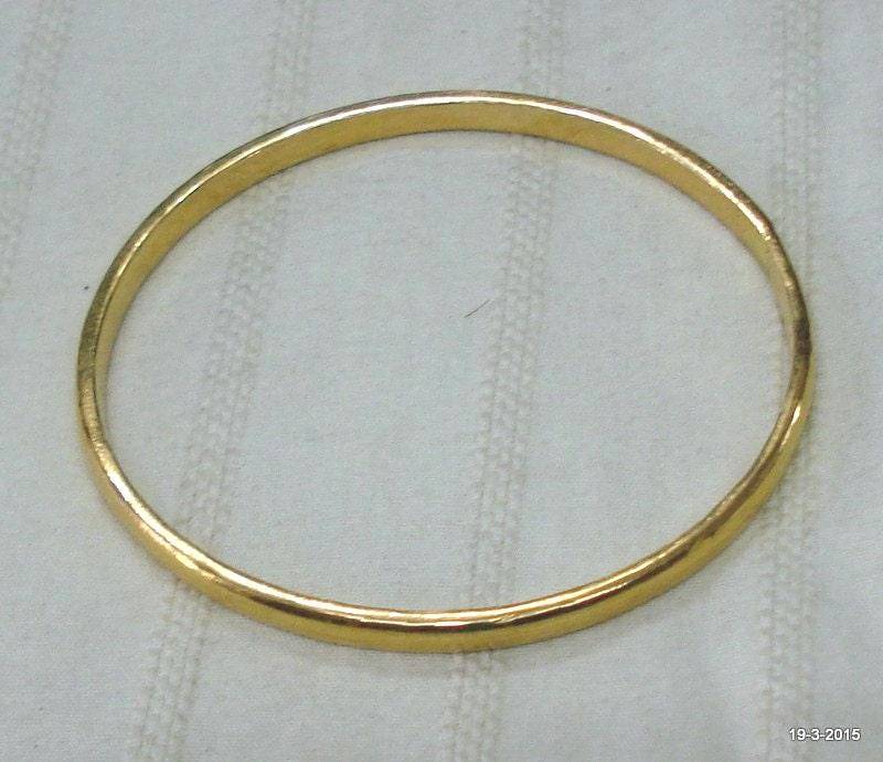 Gold Armreif Im Traditionellen Design Aus 22Kt von tribalsilver99