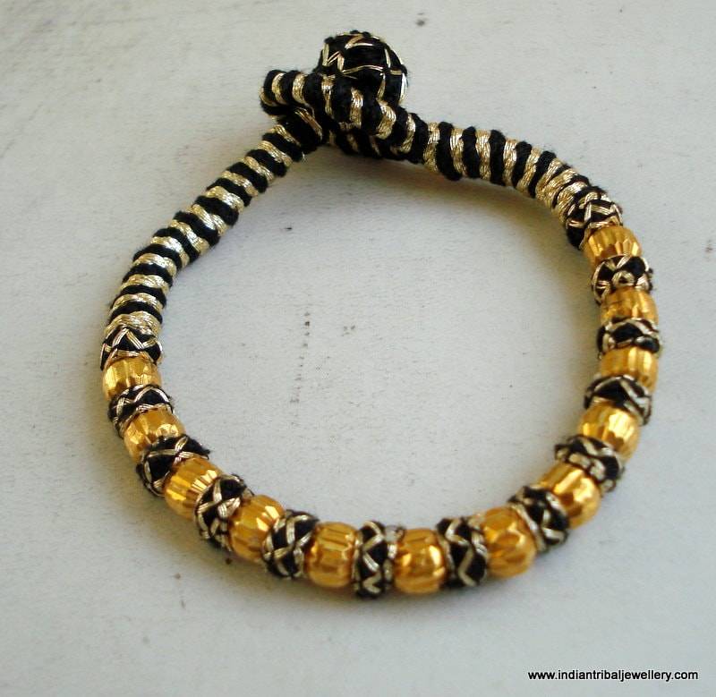 Gold Vermeil Gold Vergoldete Metall Perlen Armband Armreif Manschette Indien Gold Vermeil Gold Vergoldete Metall Perlen Armband Armreif Manschette Indien von tribalsilver99