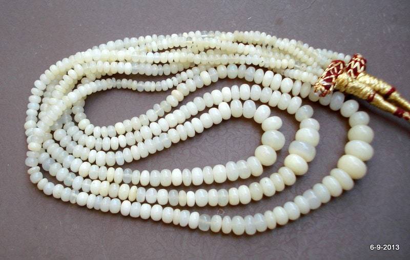 Opal Perlen Edelstein Halskette 3 Linie Indien Vtj Ehs von tribalsilver99