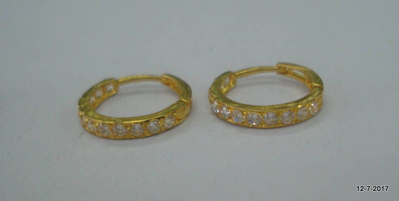 Traditionelle Design 18Kt Gold Ohrringe Oberohr Kindliche Piercing von tribalsilver99