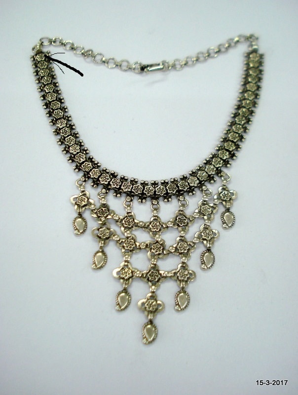 Traditionelle Design Sterlingsilberhalskette Halsband Halskette Handgefertigten Schmuck von tribalsilver99