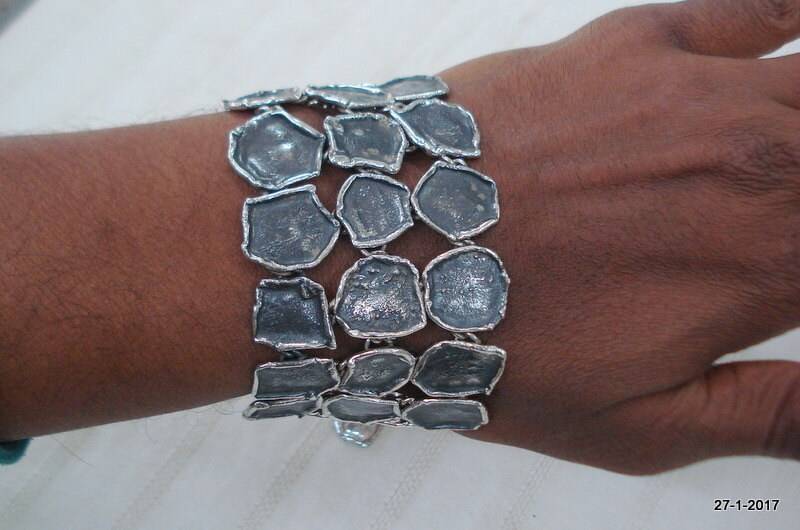 Traditionelles Design Sterling Silber Armband Armreif Manschette Handgemachter Schmuck von tribalsilver99