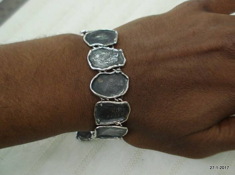 Traditionelles Design Sterling Silber Armband Armreif Manschette Handgemachter Schmuck von tribalsilver99