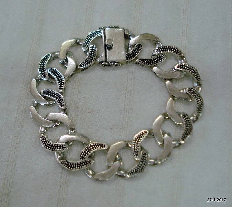 Traditionelles Design Sterling Silber Armband Armreif Manschette Handgemachter Schmuck von tribalsilver99