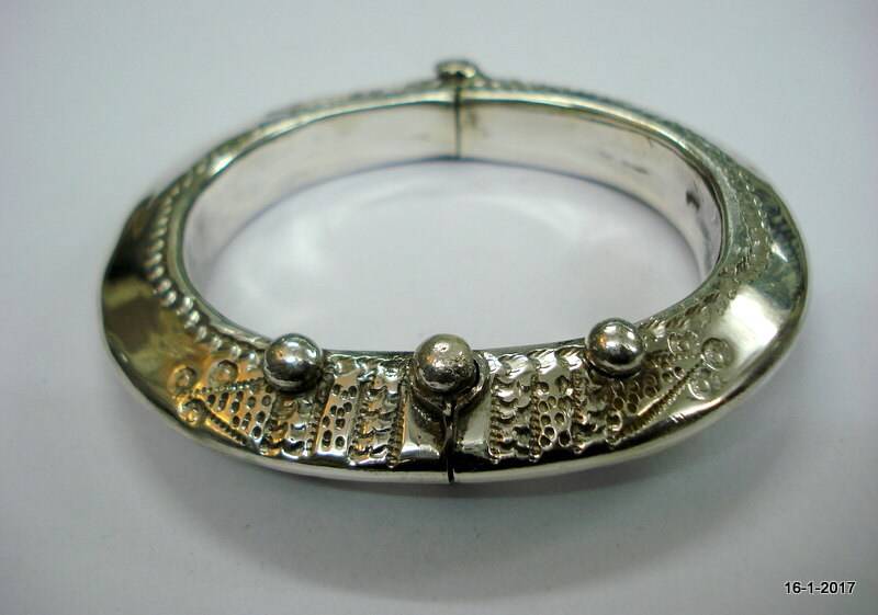 Traditionelles Design Sterling Silber Armreif Armband Manschette Handgemachter Schmuck von tribalsilver99