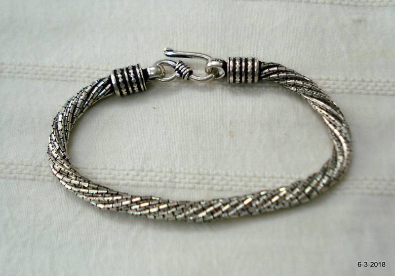 Traditionelles Design Sterling Silber Armreif Manschette Handgefertigten Schmuck von tribalsilver99