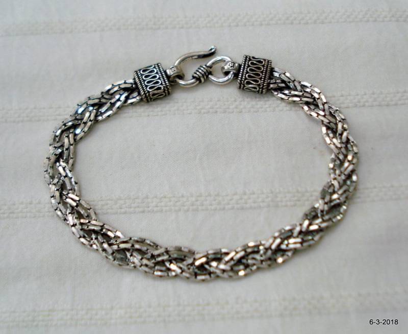 Traditionelles Design Sterling Silber Armreif Manschette Handgefertigten Schmuck von tribalsilver99