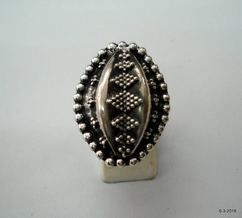 Traditionelles Design Sterling Silber Ring Cocktail-Ring Handgefertigten Schmuck von tribalsilver99