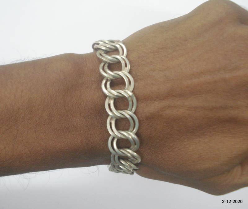 Vintage Antike Stammes Alte Silber Armband Armreif Herren Handgefertigt von tribalsilver99