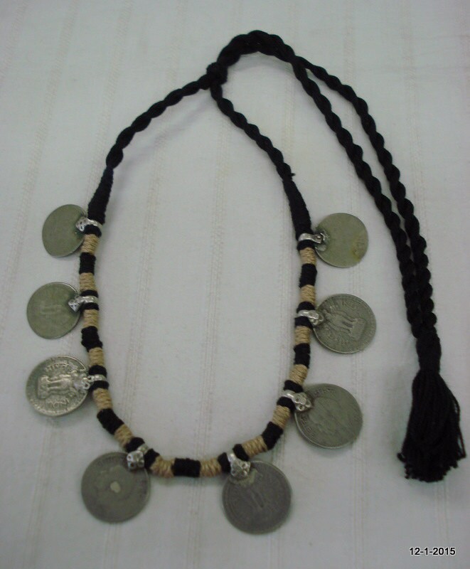 Vintage Halskette Antiken Metall Anhänger von tribalsilver99