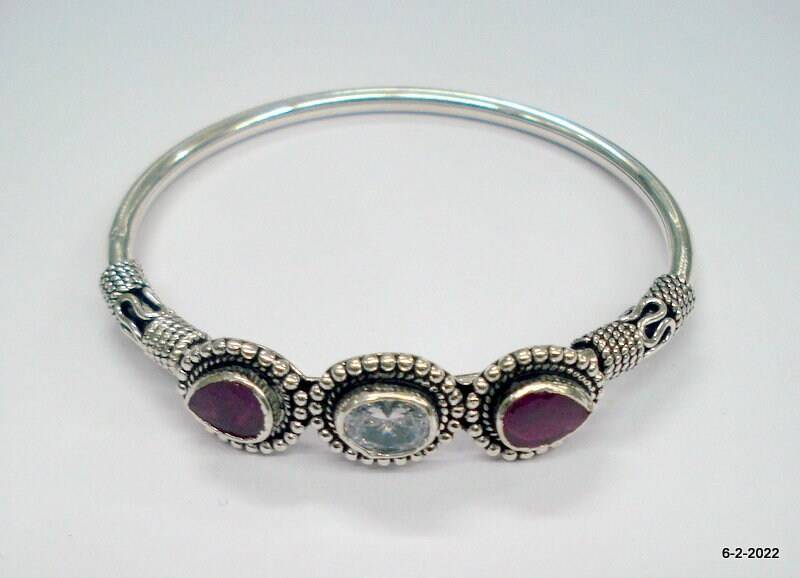 sterling Silber Armband Armreif Edelstein Traditionellen Schmuck von tribalsilver99