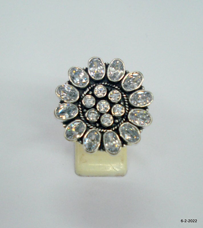 sterling Silber Ring Edelstein Cocktail Trachtenschmuck von tribalsilver99