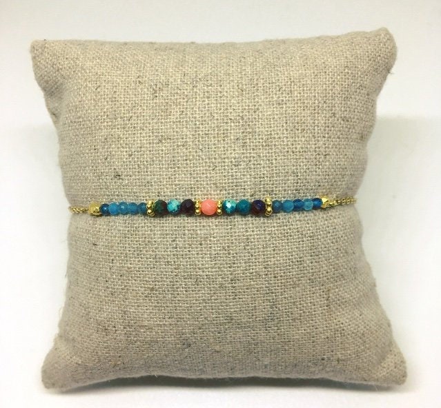 Indy Blauen Armband von tribucreations