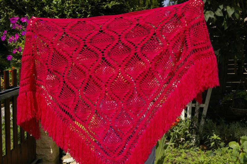 Hakenschnädel Fuchsia Hakenschnädel Fuchsia von tricotsmode