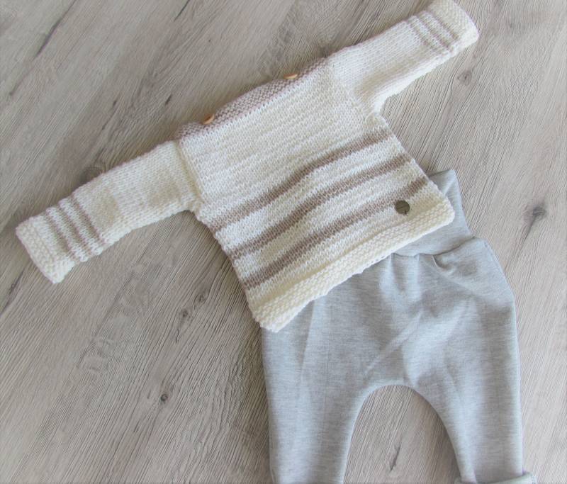 Babypullover Gr.56-62-68-74 Merinowolle Babypullover Gr.56-62-68-74 Merinowolle von trollsocke